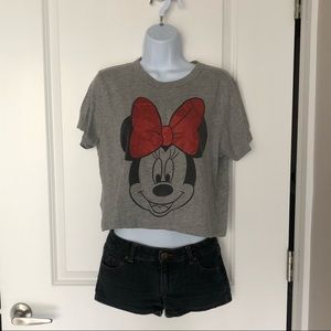 Girl's Disney Minnie Mouse Top Large